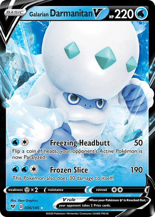 #036 Galarian Darmanitan V