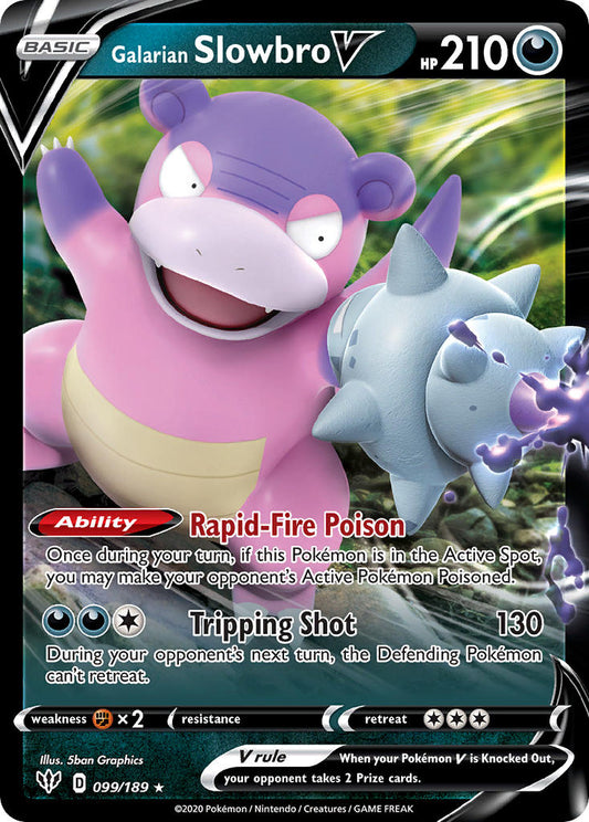 #099 Galarian Slowbro V