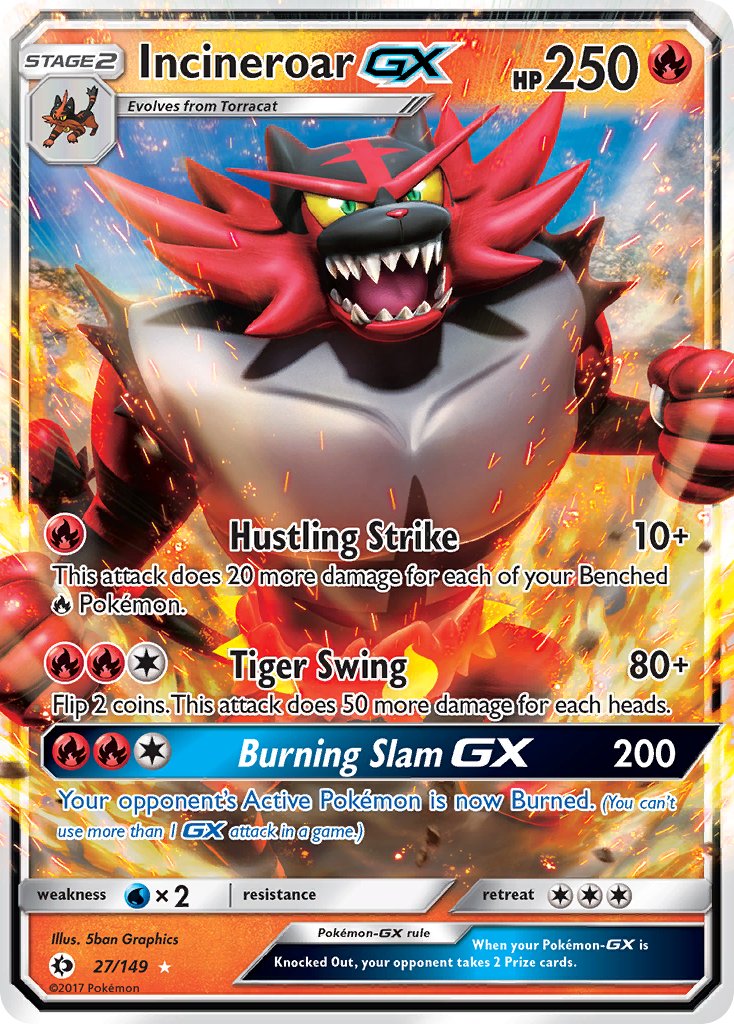 #027 Incineroar-GX
