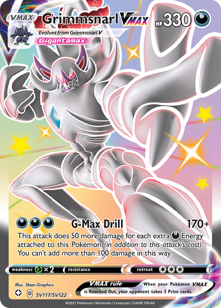 #SV117 Grimmsnarl VMAX