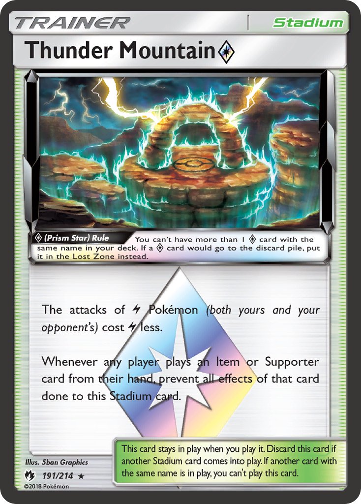 #191 Thunder Mountain Prism Star