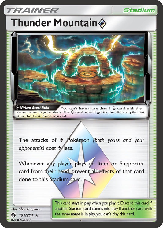 #191 Thunder Mountain Prism Star