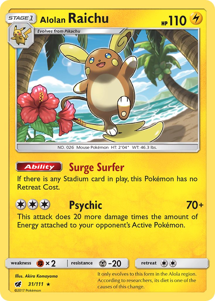 #031 Alolan Raichu