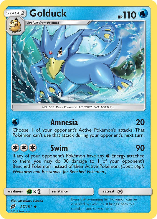 #027 Golduck