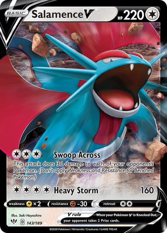 #143 Salamence V