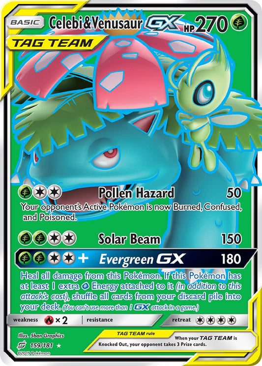 #159 Celebi & Venusaur-GX