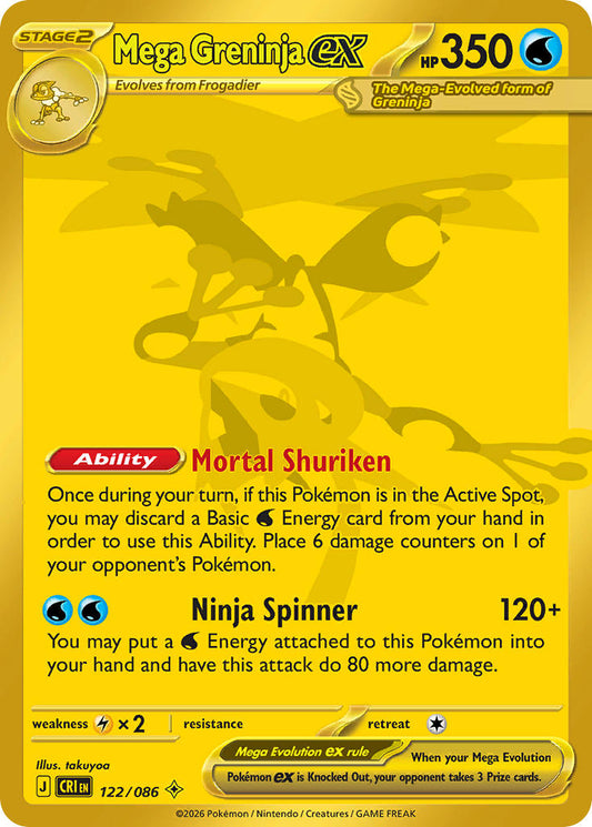 #122 Mega Greninja ex