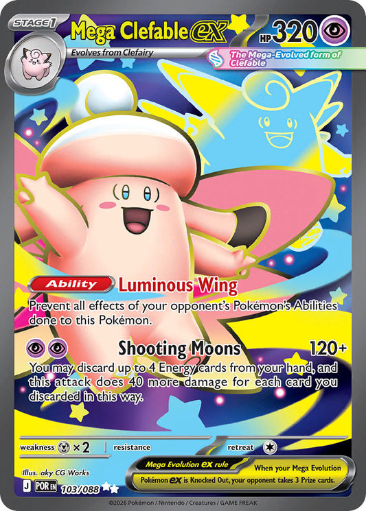 #103 Mega Clefable ex