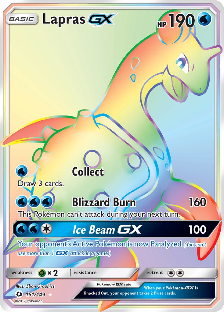 #151 Lapras-GX
