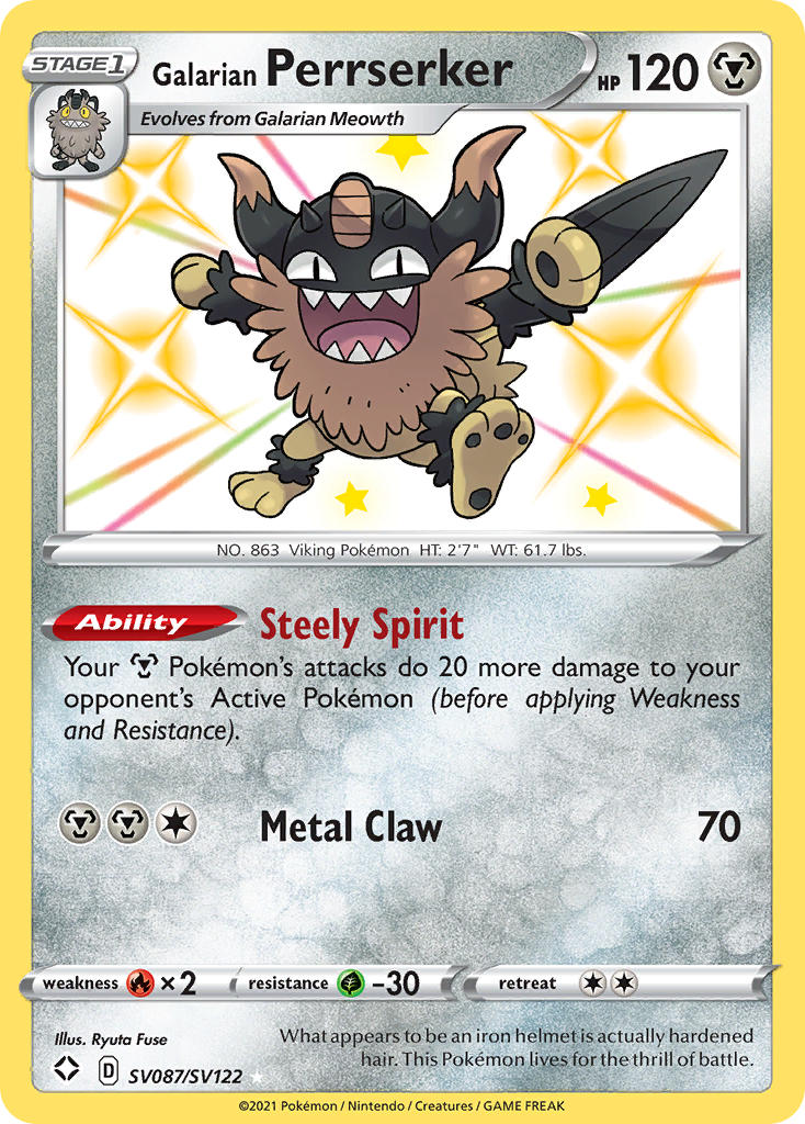 #SV087 Galarian Perrserker