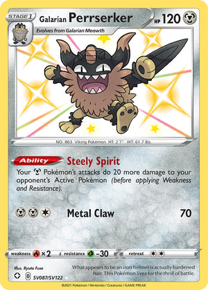 #SV087 Galarian Perrserker