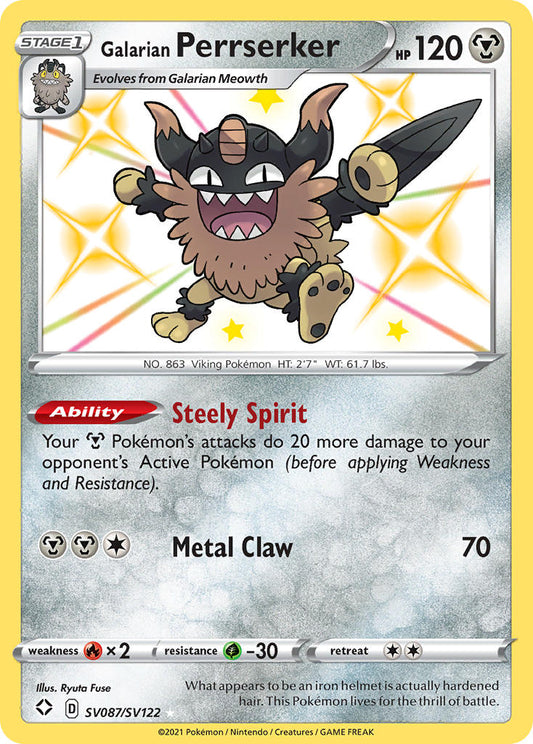 #SV087 Galarian Perrserker