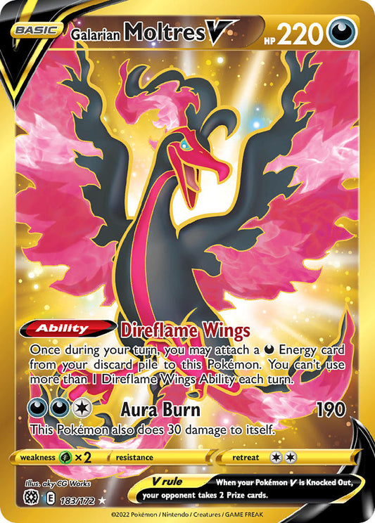 #183 Galarian Moltres V
