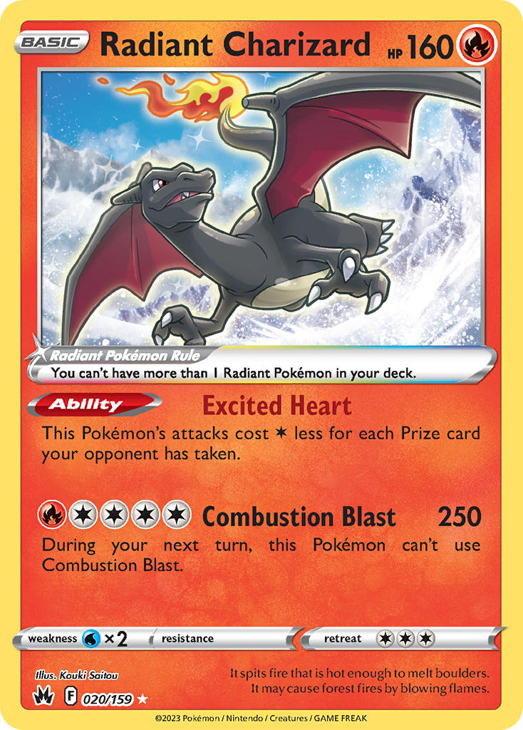 #020 Radiant Charizard