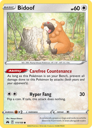 #111 Bidoof