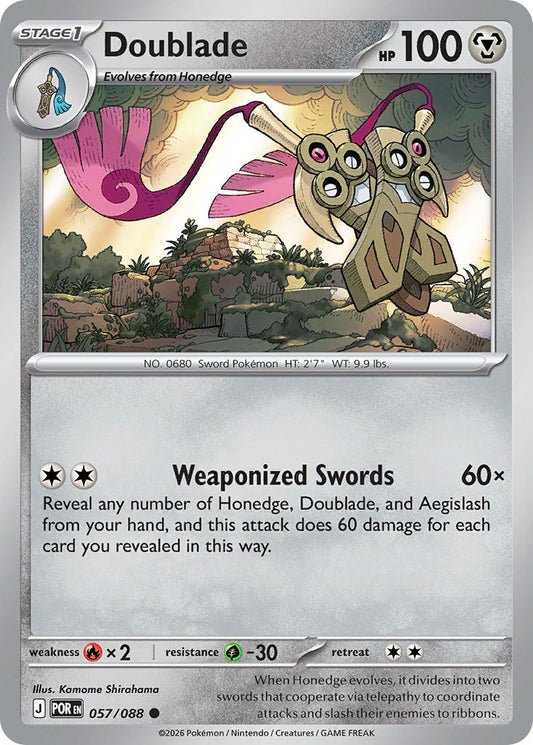 #057 Doublade