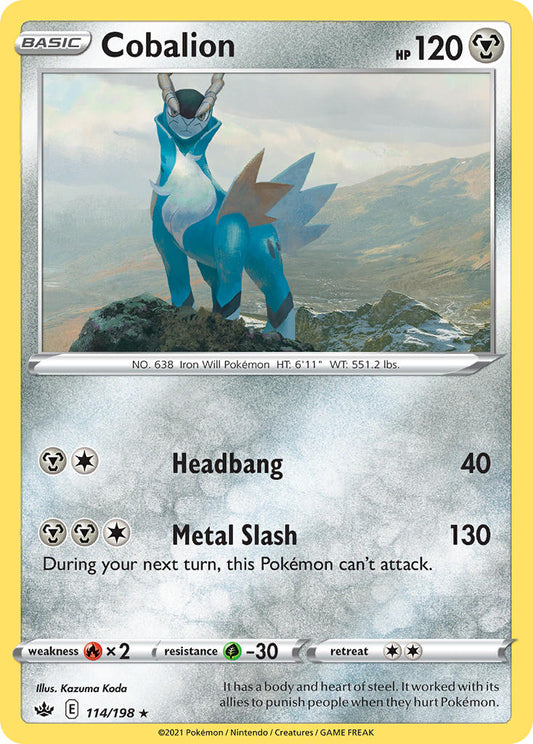#114 Cobalion
