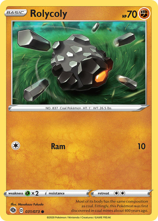 #031 Rolycoly 