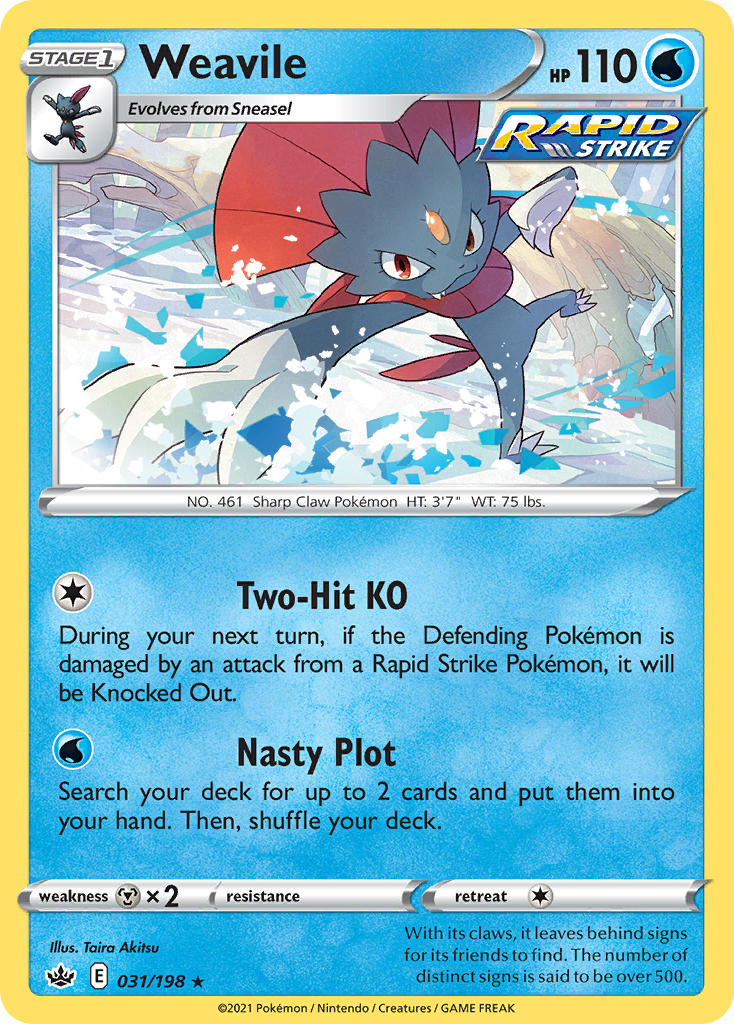 #031 Weavile