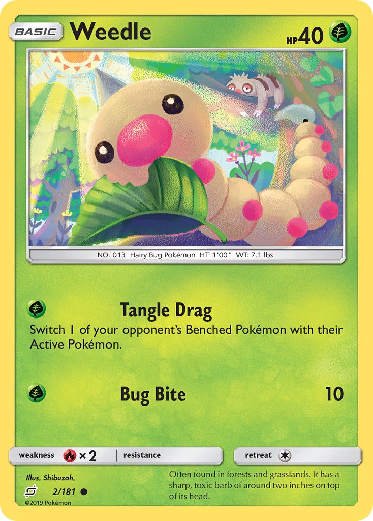 #002 Weedle