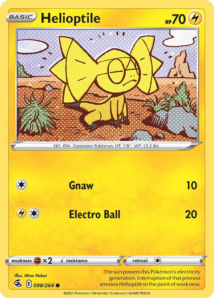 #098 Helioptile