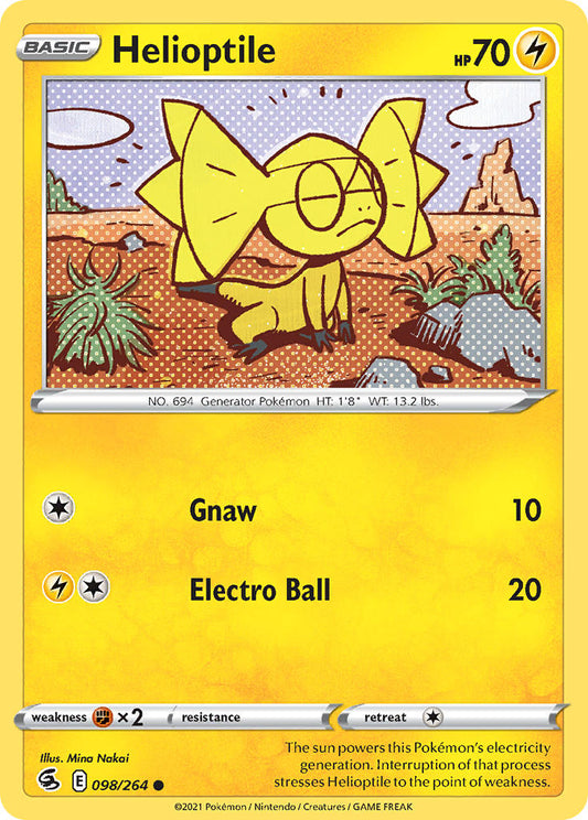 #098 Helioptile