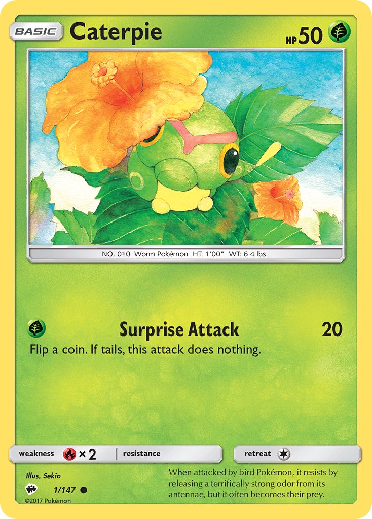 #001 Caterpie