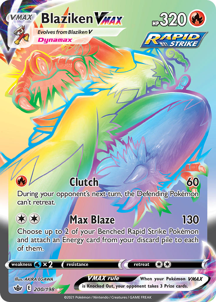 #200 Blaziken VMAX