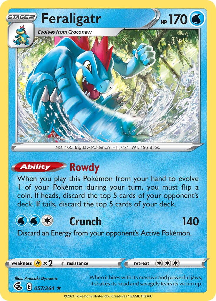 #057 Feraligatr