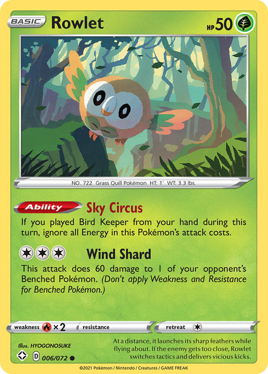 #006 Rowlet