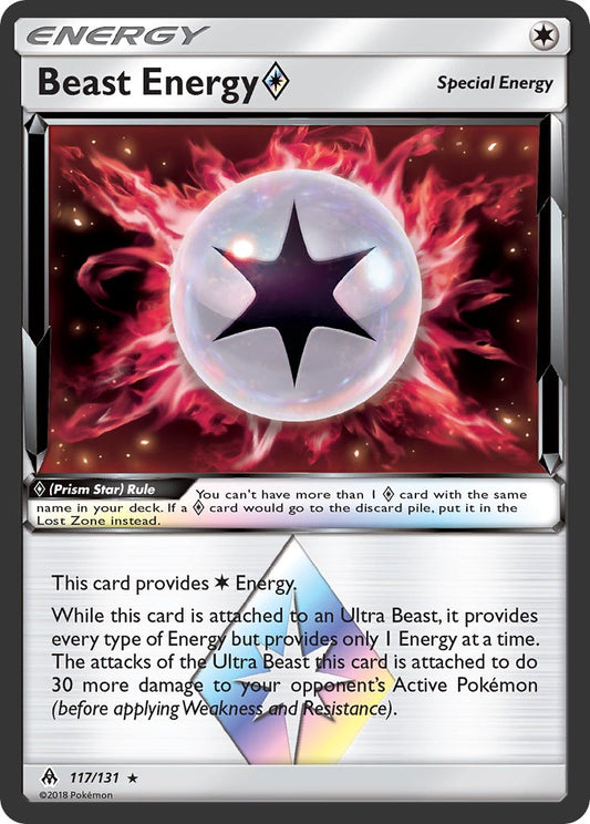 #117 Beast Energy Prism Star