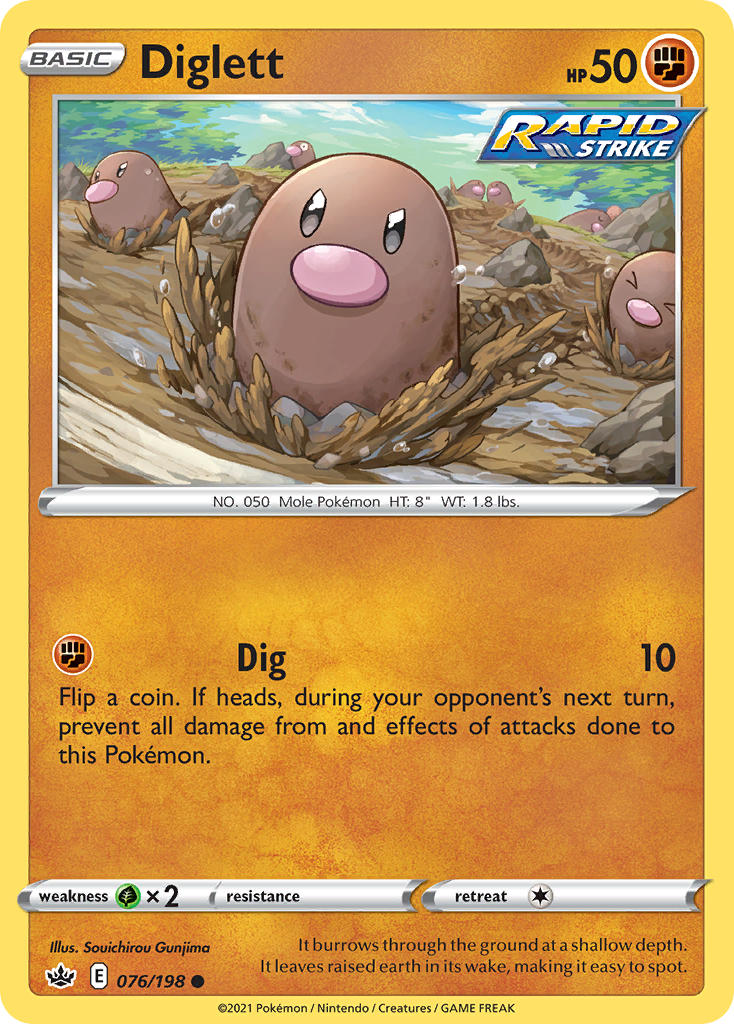 #076 Diglett