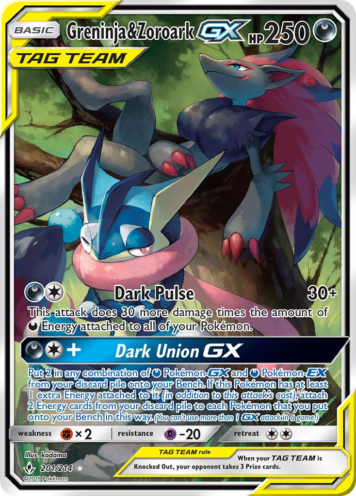 #201 Greninja & Zoroark-GX