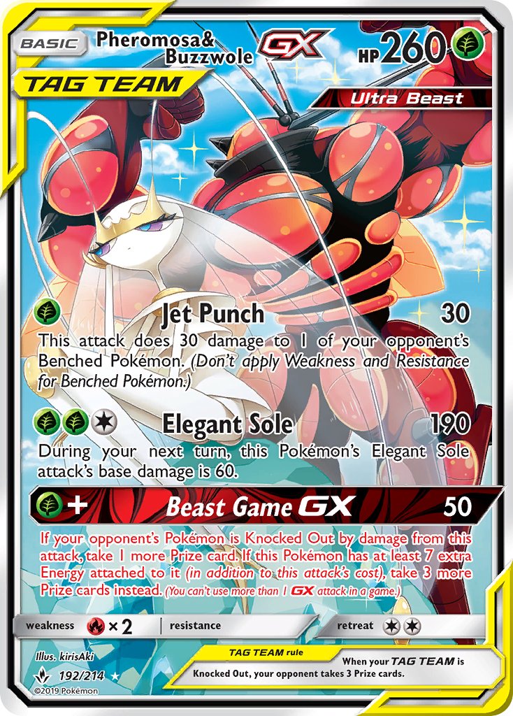 #192 Pheromosa & Buzzwole-GX