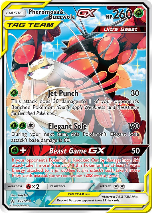 #192 Pheromosa & Buzzwole-GX