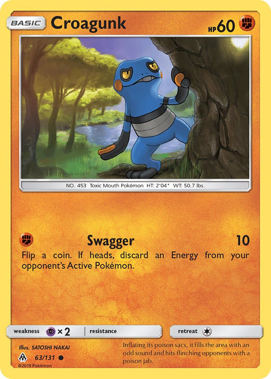 #063 Croagunk