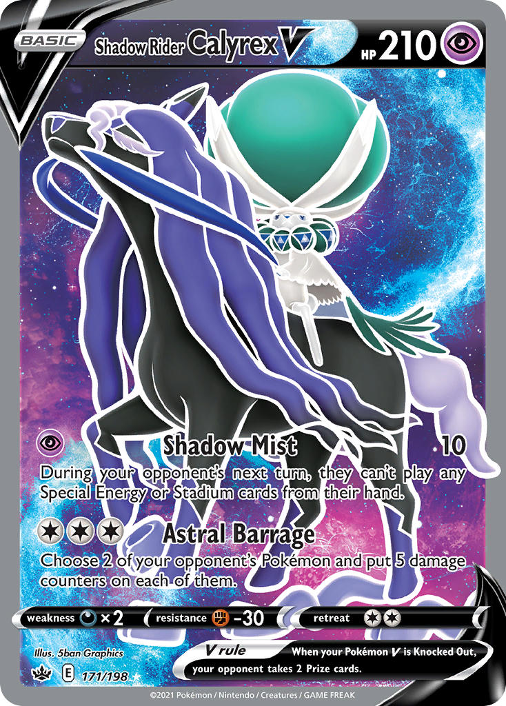 #171 Shadow Rider Calyrex V