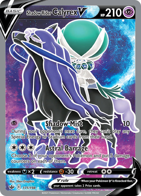 #171 Shadow Rider Calyrex V