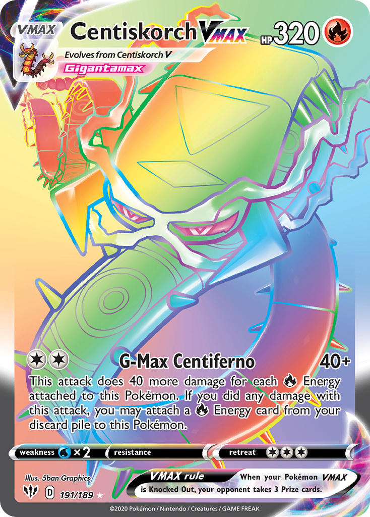 #191 Centiskorch VMAX