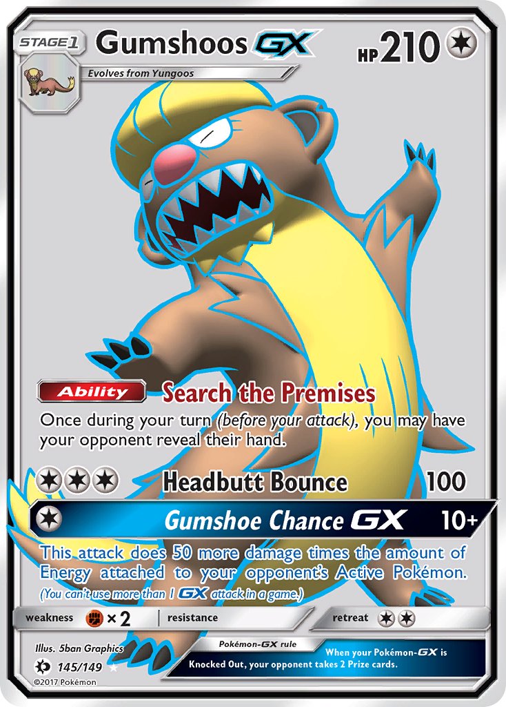 #145 Gumshoos-GX