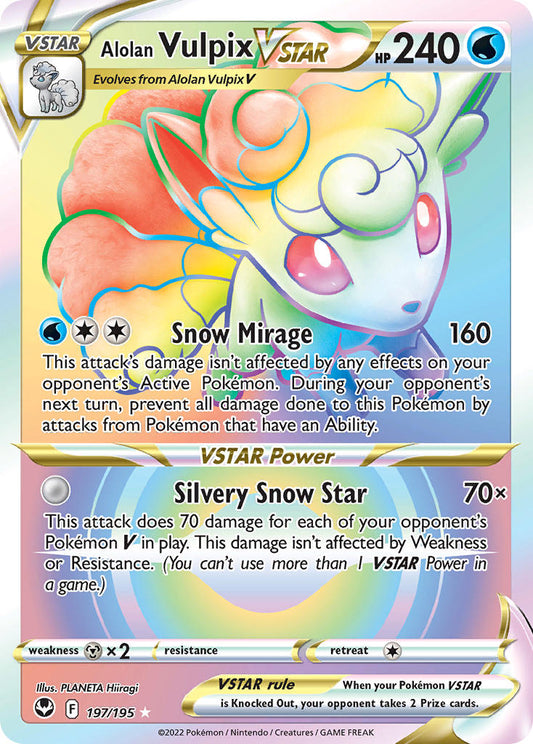 #197 Alolan Vulpix VSTAR