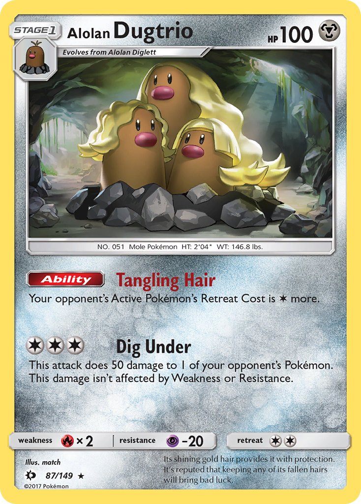 #087 Alolan Dugtrio