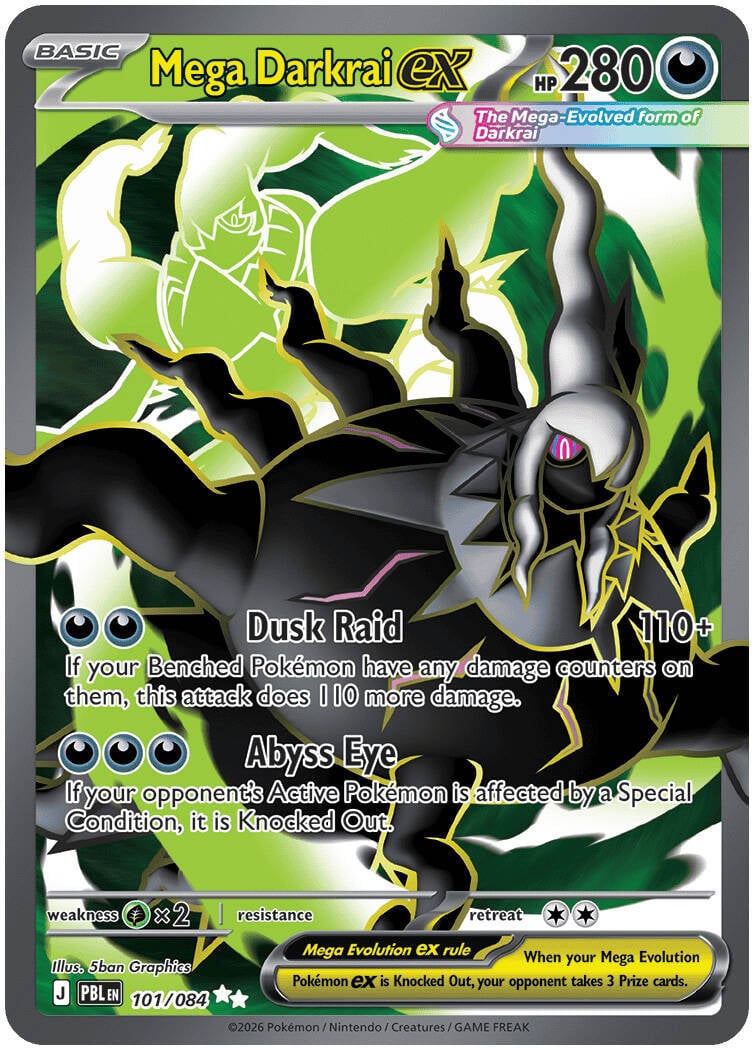 #101 Mega Darkrai ex