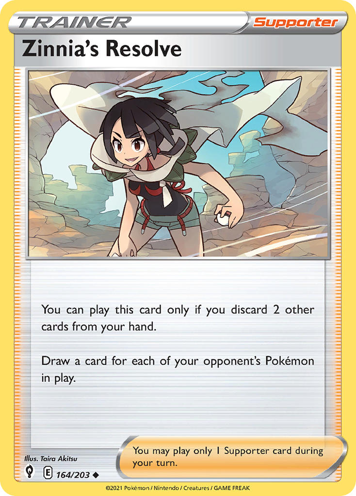 #164 Zinnia's Resolve