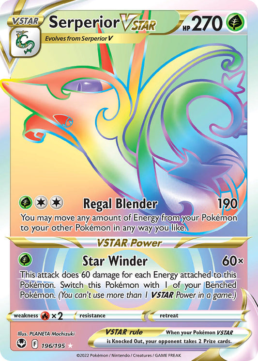 #196 Serperior VSTAR