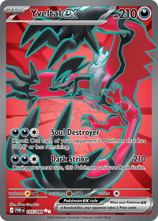 #105 Yveltal ex