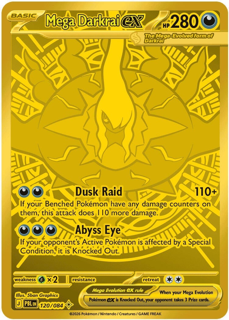 #120 Mega Darkrai ex