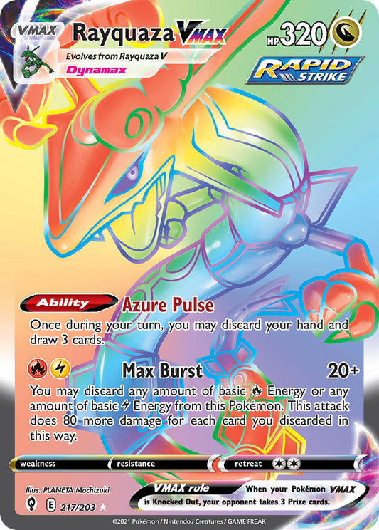 #217 Rayquaza VMAX
