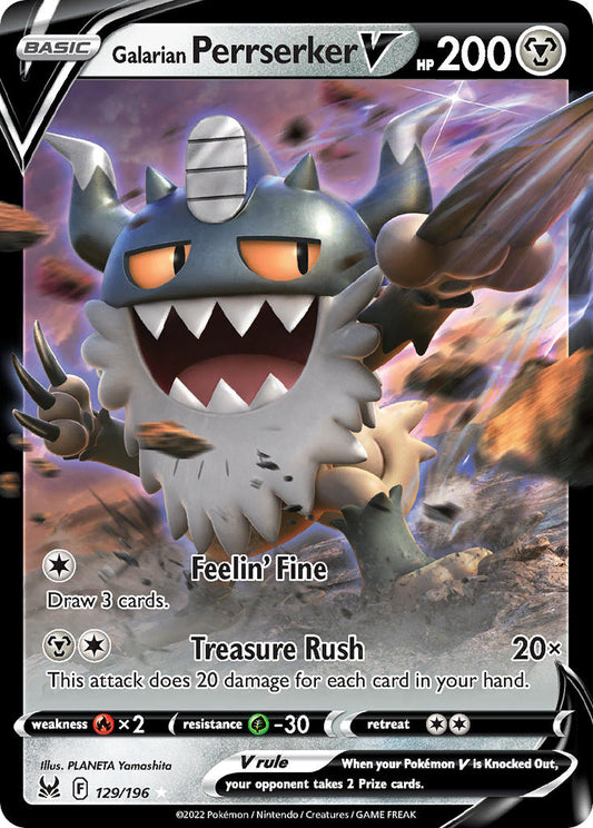 #129 Galarian Perrserker V