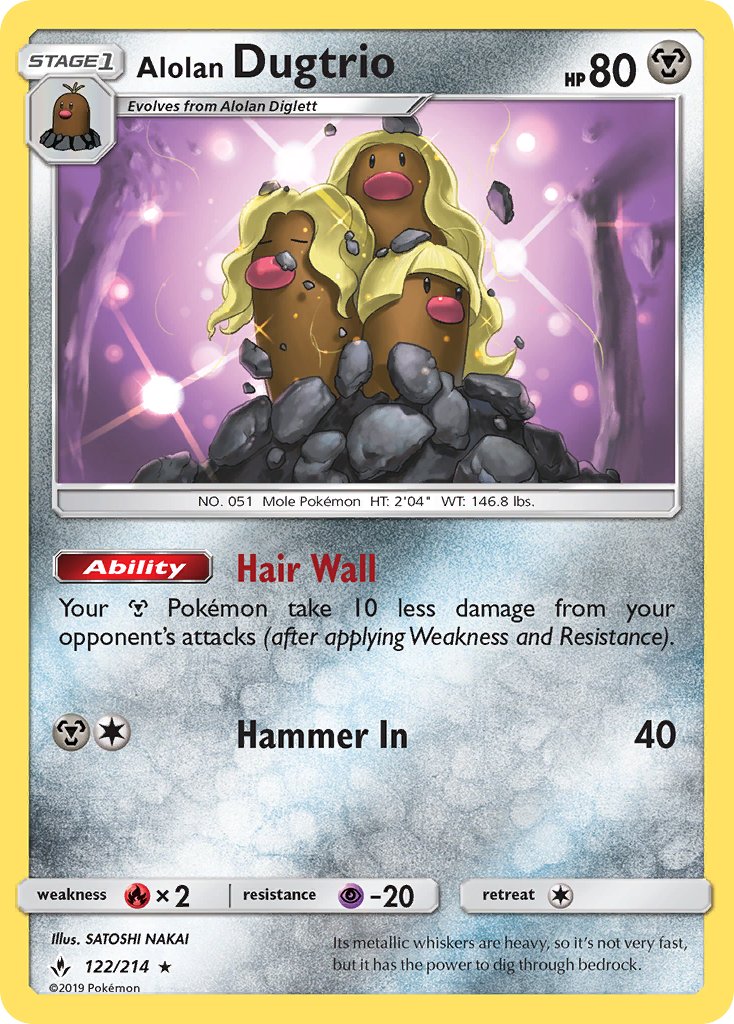 #122 Alolan Dugtrio